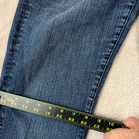 Vintage Sasson Women's Jeans Size 14 36x30 Straight Leg Hustle Blue Classic - Picture 8 of 16